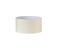 Fabrilamp - pantalla cilindrica dori e27 beige 35dx35dx20h cm tejido p