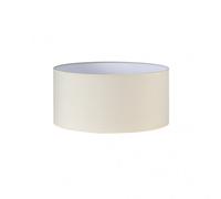 Fabrilamp - pantalla cilindrica dori e27 beige 40dx40dx21h cm tejido p