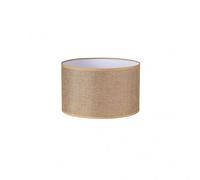 Fabrilamp - pantalla cilindrica jin e27 marron 30dx30dx20h cm tejido s