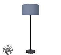 Fabrilamp pie de salón 1xe27 negro azul 163x40x40cm moda