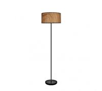 Akunadecor - Lámpara De Pie Metal Negro Papiro