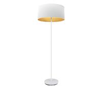 Fabrilamp pie salon anuska 1xe27 blanco/blanco-oro 162x40x40 cm
