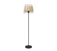 Fabrilamp pie salon burano 1xe27 forja/ratan 150x32x32 cm