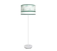 Fabrilamp pie salón caledonia blanco/verde 1xe27 168cm