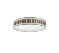 Fabrilamp plafon 96w ivanna blanco-madera oscura 7488lm 3000k,4000k,65