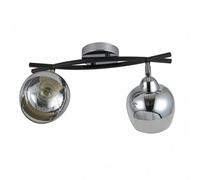 Fabrilamp Regleta Denali 2xe27 Cromo Negro