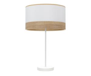 Fabrilamp sobremesa alto olga 1xe27 blanco/blanco-mad.clara 62x30x30 c