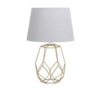 Fabrilamp sobremesa labeo e27 oro blanco