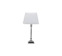 FABRILAMP Sobremesa Percasol E27 Cromo Blanco