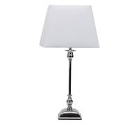 Fabrilamp sobremesa percasol e27 cromo blanco