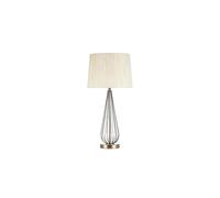 FABRILAMP Sobremesa Robina E27 Cuero Beige