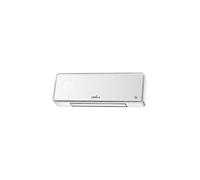 FABRILAMP Split Cerámico Invierno 2000W Blanco Cristal 2potencias 3funciones PTC De Seg.remoto Temporiz.18,7x53,8x12,3cm Mando a distancia incluido Temporizador Display Led
