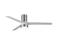 Fabrilamp Teo Ventilador de Techo con Mando 30W Gris