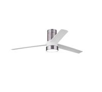 Fabrilamp Teo Ventilador de Techo con Mando y Temporizador Blanco