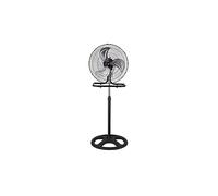 FABRILAMP Ventilador 3 En 1 Recio Negro 50 D 3 Vel. 70w 3 Aspas Aluminio En Plata Oscilante