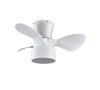 Ventilador de techo dc, kos, 60d con 3 aspas blancas, 24w, 6 velocidad