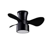 Fabrilamp Ventilador DC Kos 24W Negro 3 aspas 60° 6 vel. con remoto, memoria y temporizador