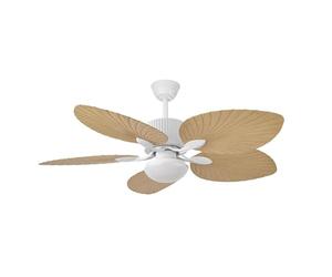 FABRILAMP Ventilador Dc 26w Colla Blanco 5aspas Haya 132d 6velocidades 2950lm 3000-4000-6000k Remoto-temporizador-memoria