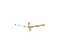 FABRILAMP Ventilador Dc Aguilon Blanco 3 Aspas Haya 5 Vel Ocidades Sin Luz Remoto Y Temporiz.132d