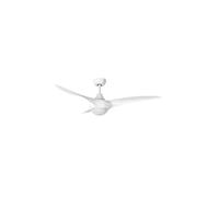 FABRILAMP Ventilador Dc Canea 24w Blanco 3 Aspas 6 Velocidades 134d 3000-4500-6000k C/remoto, Memoria Y Temporizador 2424lm