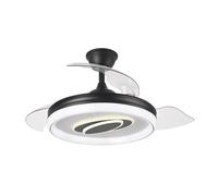 Fabrilamp Ventilador DC Maracana 59W Negro 3 aspas 107d 6980 lm 3000/4500/6500K con control remoto