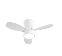 FABRILAMP Ventilador Dc Piton 24w 2160lm Blanco 3asp 3velocidades 62d 3000-4000-6500k,remoto+reg.intensidad+temporizador