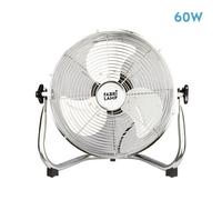Fabrilamp Ventilador industrial Libis 60 W cromo 40d 3 velocidades 44x48,5x27,5 cm
