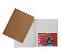 Fabrisa 15811 Pack 50 subcarpetas color kraft bicolor A4 240g