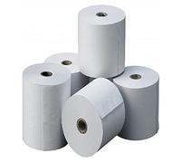 Fabrisa 4574011 - Rollo térmico (57 x 40 mm, 57 grs/m2, 10 unidades), color blanco