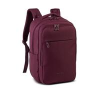 Fabrizio Bestway Cabin Pro Ultimate Small - Mochila para portátil, organizador, portavasos, correas acolchadas y espalda, mochila de negocios y viajes con doble cremallera, malva, Taille 40, Clásico