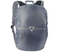 Fabrizio Cubierta de Lluvia Equipaje de Mano, Unisex Adulto, Gris (Hellgrau), 15 cm