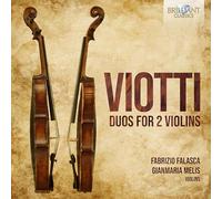 Fabrizio Falasca y Gianmaria Melis – Viotti: Dúos para 2 violines – CD – Edel – Importación USA