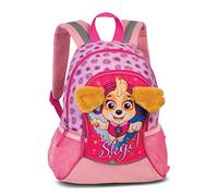 Fabrizio Mochila infantil de la Patrulla Canina, con purpurina y peluche