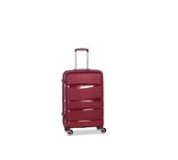 Fabrizio Worldpack Miami - Carro con ruedas (4 ruedas, 76 cm, 76 cm, 92 L), color rojo