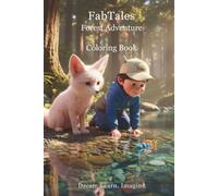 FabTales Forest Coloring Book: A Gentle Forest Coloring Adventure with Fab & Leo for Kids Ages 3-6 (FabTales Adventure coloring book)