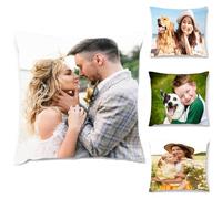 FABTOP Cojín de fotos personalizado de 40 x 40 cm con foto impresa personalizada, regalo de foto con foto propia (1,40 x 40 cm)