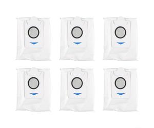 FABULETTA Bolsas desechables para polvo compatibles con ECOVACS para DEEBOT X2 para OMNI Robot Vacuum Ddb030025 Recolección de residuos de alta capacidad, 6 piezas