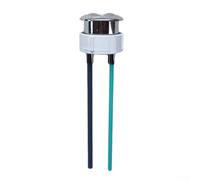 FABULETTA Botón de tanque de inodoro de repuesto para Geberit ABS acabado plateado, barra ajustable de 38 mm, 48 mm, agujero de baño (38 mm)