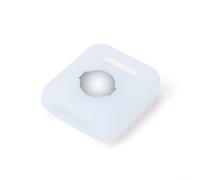 FABULETTA Funda de silicona para llave Nlssan, compatible con Tilda SyIphy Blueblrd, funda impermeable de agarre suave, diseño antideslizante para llaves de coche (blanco)