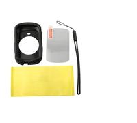 FABULETTA Funda de silicona + protector de pantalla de cristal templado para Garmin Edge 530