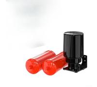 FABULETTA Interruptor de nivel de agua flotante dual Controlador automático 1600W Contactos de plata de alta potencia Caja ABS ventilada para el hogar Jardín Tanque Gestión (B)
