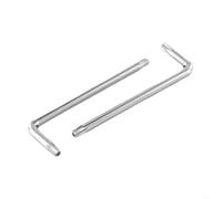 FABULETTA Juego de destornilladores Mini-Torx de doble extremo de 2 vías T10-T30 de aleación de acero hexagonal para reparación de automóviles, mantenimiento de máquinas, paquete de 2