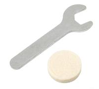 FABULETTA Junta de repuesto para máquina de café Breville serie 8 con función de absorción de impactos hecha de material de lana para mantenimiento de máquinas