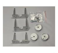 FABULETTA Kit de montaje de motor paso a paso para Nema 23 compatible con para fresadora CNC Proxxon MF70, orientación precisa, montaje fácil