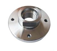 FABULETTA Placa frontal de torno de acero con rosca 8TPI de 1 pulgada, accesorio de mecanizado de precisión para taller de torneado de madera y trabajo diario de manualidades (3 pulgadas)