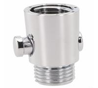FABULETTA Válvula de parada de agua para cabezales de ducha para interruptor de control eficiente para gestión del flujo de agua y conservación en baños (galvanoplastia)