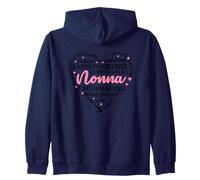 Fabulosa Amada Nonna Alentando Fuerte Sudadera con Capucha