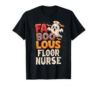 Fabulosa Enfermera Faboolous Piso Enfermera Divertido Halloween Camiseta