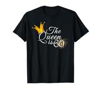 Fabuloso regalo para fiesta de cumpleaños de The Queen is 60 años Camiseta