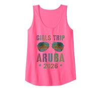 Fabuloso Viaje Chicas Aruba 2026 Viajes Vacaciones Camiseta sin Mangas